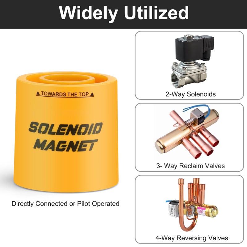 Runclimb Solenoid Magnet  Solenoid Valve Magnet Tool #TLMKC  Solenoid Valve Troubleshooting Magnet Tool 18mm  Fits Most Industry Valves  1 Pcs - Image 4